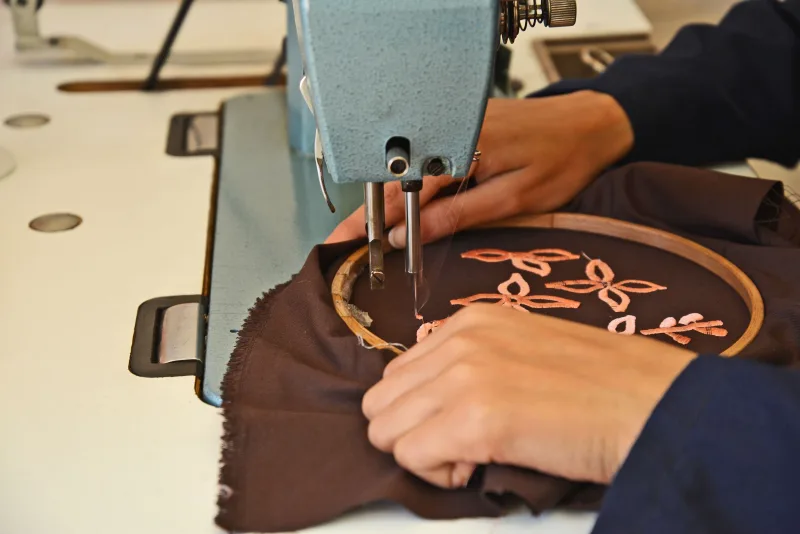 Embroidery sample by Aim High Marketing & Apparel